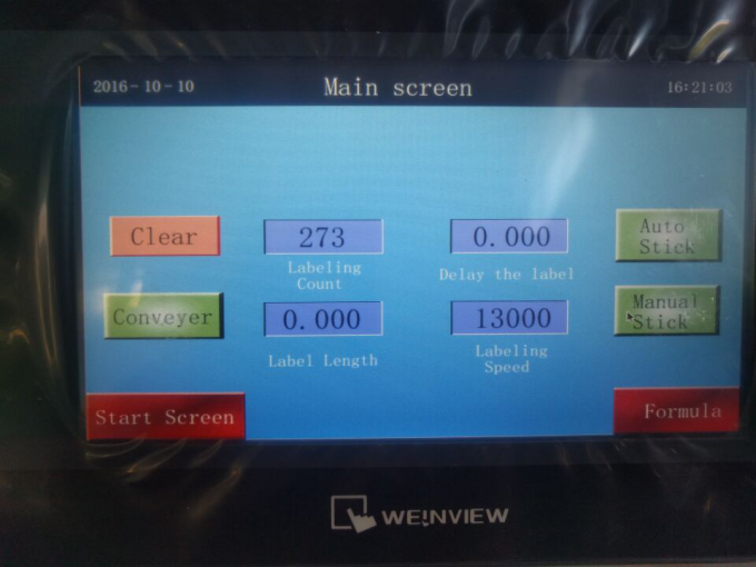 Etiketovací stroj na lahvičky s kulatou lahví o objemu 10–50 ml na kosmetické rtěnky