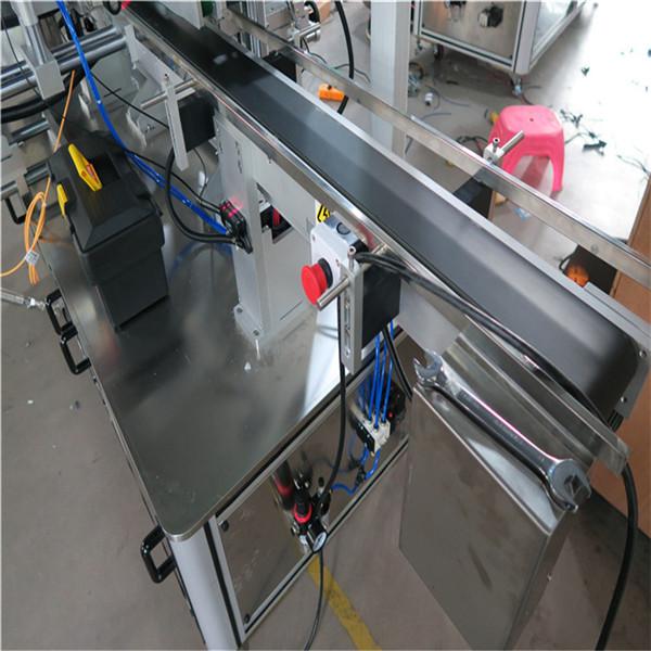 Třístranný automatický stroj na označování čtvercových lahví s elektrickým pohonem