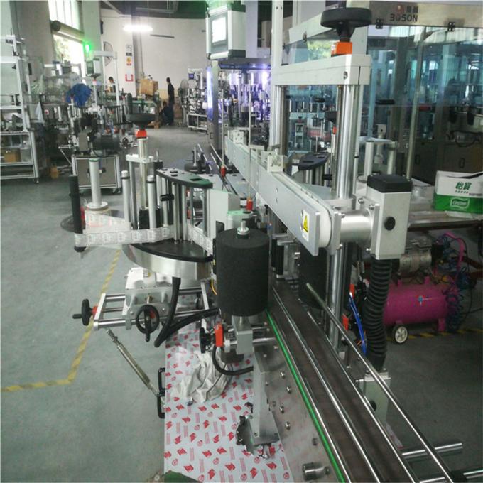 Aplikátor štítků na čtvercové lahve pro šestihranné potraviny / nápoje / kosmetiku / farmacii