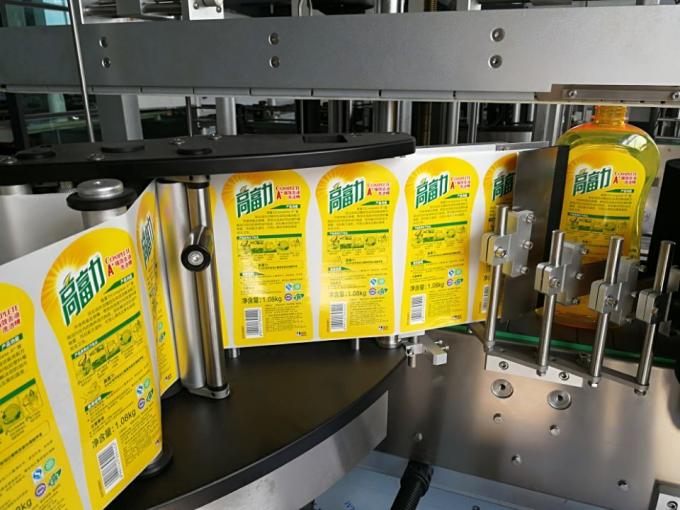 Jednostranný čtvercový aplikátor etiket na lahve se systémem Wrap Around Labeling System