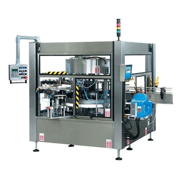 Plně automatický etiketovací stroj na štítky s rotující samolepkou CE