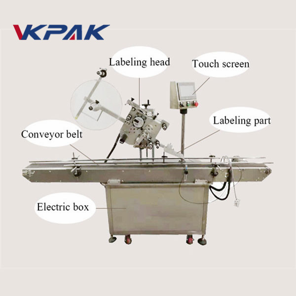 Elektrický automatický plochý štítkovací aplikátor štítků se zapalovačem