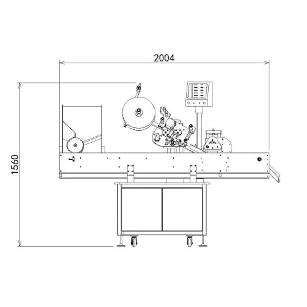 Vysokorychlostní plně automatický etiketovací stroj na lahvičky pro malé lahve