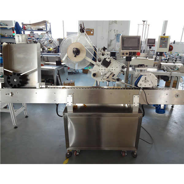 Plc Control Economy Automatická lahvička Horizontální etiketovací stroj pro mini láhev