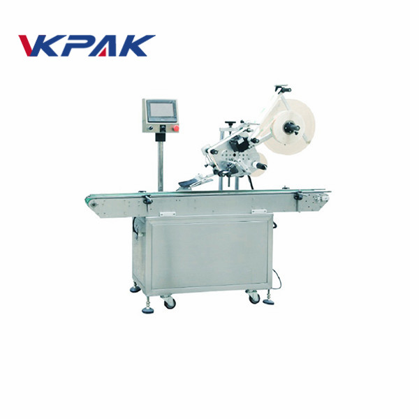 Samolepicí etiketovací stroj na ledovou cihlu horní strana