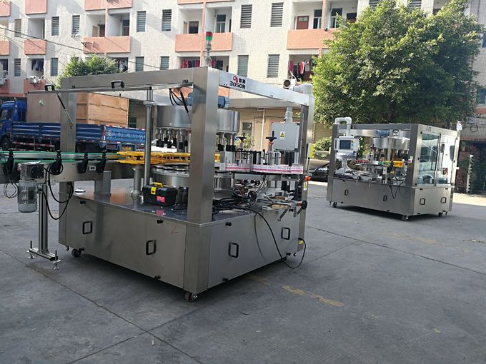 Rotační etiketovač přední a zadní / krk a přední rychlost 15000 B / H CE certifikace