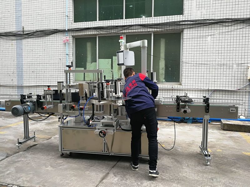 Čína plně automatický stroj na označování lahví na vodu pro dodavatele skleněných / PET lahví