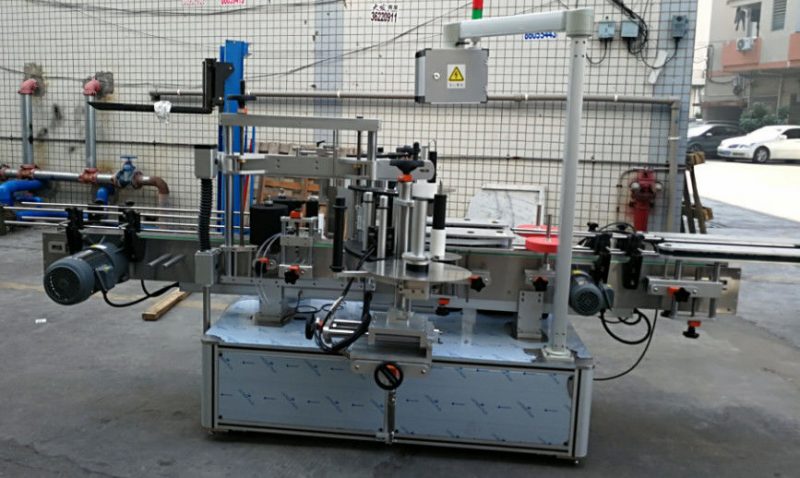 Čína Oboustranná samolepka Eliptický oválný automatický etiketovací stroj 1200W dodavatel