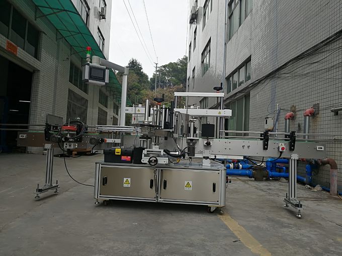 Samolepicí samolepicí přední a zadní automatický systém označování PLC